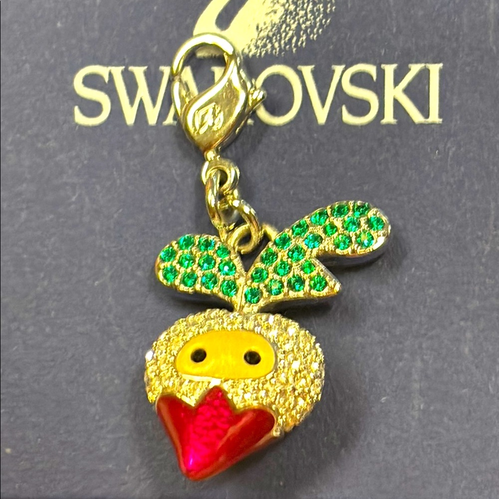 Swarovski Turnip Charm/Pendant